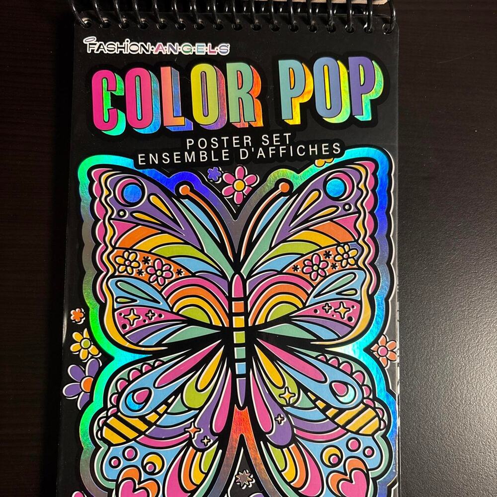 Fashion angels color pop poster